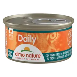 Almo Nature Daily Mousse Tonno e Pollo 85g Lattina Gatti Adulti