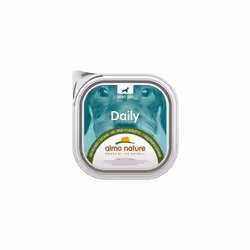 Il cibo umido per cani Almo Nature Daily Menù è un alimento completo per cani privo di coloranti e conservanti, preparato con ...