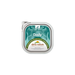 Almo Nature - Daily Menu per Cane Adult in Vaschetta da 300 gr Tacchino e Zucchine