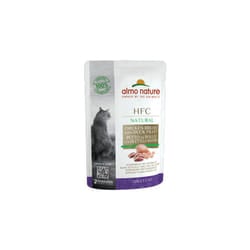 Almo Nature - Natural per Gatto da 55 gr Petto di Pollo e Filetto d' Anatra