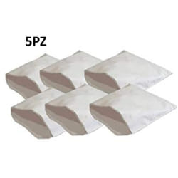 5PZ sacchetti bidone aspiratubbo de longhi alfatec vetrella microfibra