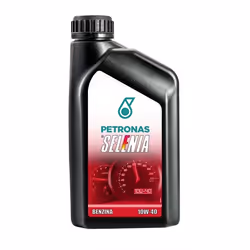 Petronas Selenia Benzina 10W-40, 1 L, 10W-40, Auto, Benzina, Motore a benzina, Nero