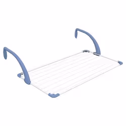 Gimi BREZZA 100, Griglia montata a muro, Resina, Acciaio, Blu, Bianco, 1100 mm, 560 mm, 280 mm
