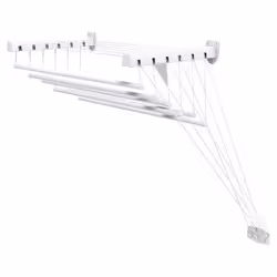 Gimi LIFT, Griglia montata a muro, Acciaio, Bianco, 100 mm, 135 mm, 46 mm