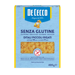 Ditali Senza Glutine 400g - Pasta De Cecco 400 g