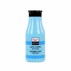 Aquolina Latte Corpo Zucchero A Velo 250 ml, Latte, Donna, Idratante, Nutriente, Setificante, Pelle universale, 250 ml, Botti ...