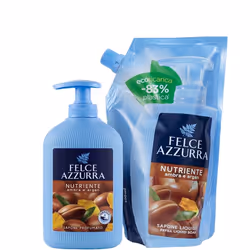 Felce Azzurra Sapone Liquido Nutriente Ambra e Argan Ricarica 500ml