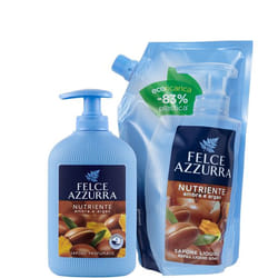 Felce Azzurra Sapone Liquido Nutriente Ambra e Argan Ricarica 500ml