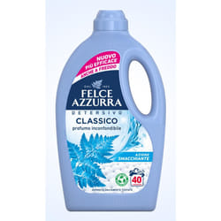 Felce Azzurra 8001280409578 detersivo per bucato Lavaggio in lavatrice Protettore di colore 3 in 1, smacchiatore e lavaggio 1595 ml 1,59 kg