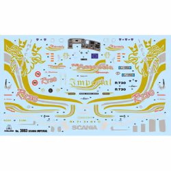 Italeri Scania R730 V8 Topline “Imperial” Modellino di camion/rimorchio Kit di montaggio 1:24 - Vista aggiuntiva 3