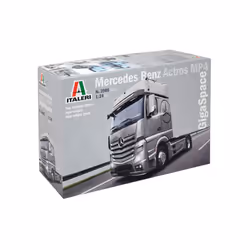 Italeri Mercedes Benz Actros MP4 Gigaspace, Modellino di camion/rimorchio, Kit di montaggio, 1:24, Mercedes Benz Actros MP4 G ...