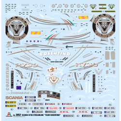 Italeri Scania R730 Streamline Modellino di camion/rimorchio Kit di montaggio 1:24 - Vista aggiuntiva 3