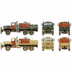 Italeri M923 Military truck model Kit di montaggio 1:35 - Vista aggiuntiva 4