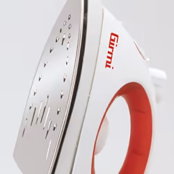 Girmi St01 Ferro da stiro a secco e a vapore Acciaio inossidabile 1800 W Rosso, Bianco - Vista aggiuntiva 5