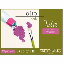 Fabriano Tela, Foglio d'arte, 300 g/m², 10 fogli