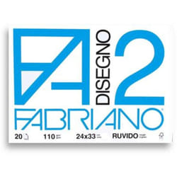 Fabriano - Album da Disegno F2 4 Angoli Ruvido 24x33cm