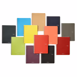 Fabriano Ecoqua Original, Monocromatico, Marrone, A4, 70 fogli, 90 g/m², Copertina morbida