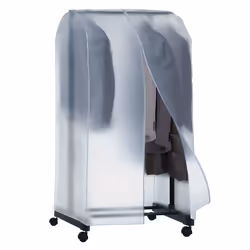 Domopak Living Involucro copri-stander, Custodia morbida per abbigliamento, Translucent, Polietilene acetato di vinile (PEVA) ...