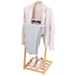 DomoPak Living Indossatore biancheria in Bamboo con svuotatasche