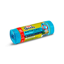 Domopak 8001410098504 sacchetto per rifiuti 28 L Blu 15 pz