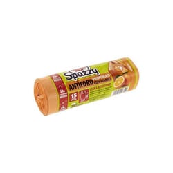 Domo Pak - sacchetti spazzatura antiforo 28LT 52X54 cm arancia