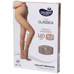 Sauber Collant Premaman 140 Denari per Gravidanza Taglia 3