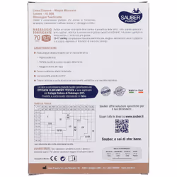 Sauber Collant 70 Denari Maglia Microrete Bisq 3 Linea Classica per Compressione Graduata 70 Denari