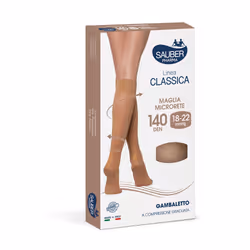 Sauber Gambaletto 140 Maglia Microrete Nero 3 Linea Classica per Circolazione 140 Den