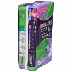 LINES Seta Normale Con Ali 16 pz Assorbenti