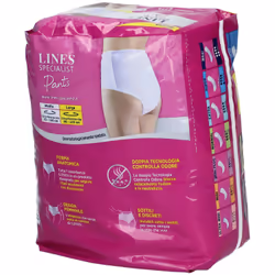 Lines Specialist Pants Discreet Taglia L Pannolino a Mutandina 7 Pezzi - Vista aggiuntiva 4