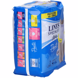 Lines Pants Plus Mutandine Assorbenti Misura Large 7 Pezzi