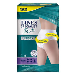 Lines Specialist Pants Unisex Maxi L 8 pz Pannolini