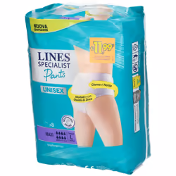 Lines Specialist Pants Unisex Maxi L 8 pz Pannolini
