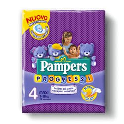 Pampers Pannolini Maxi, Taglia 4 (7 - 18 kg), 24 pz