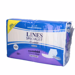 LINES SPECIALIST classic Unizex 30 pz Pannolini