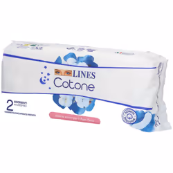 Lines Cotone Non Ultra Notte per Flussi Intensi 12 Pezzi