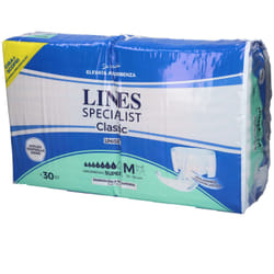 Lines Specialist Classici Super Pannolone a Mutanda Taglia M 30 Pezzi