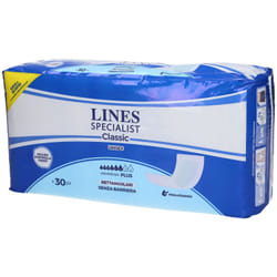 LINES Specialist Classic Unisex Rettangolari 30 pz Assorbenti