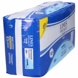 LINES Specialist Classic Unisex Rettangolari 30 pz Assorbenti
