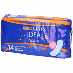 Lines Idea Notte Senza Ali Assorbenti 14 Pezzi