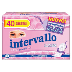 Lines Intervallo Sensitive Salvaslip 40 Pezzi