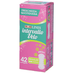 Lines Intervallo Velo Fresh 42 pz Assorbenti