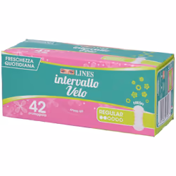 Lines Intervallo Velo Fresh 42 pz Assorbenti