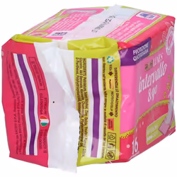 Proteggislip Lines Intervallo Fresh&Go Ripiegati per Uso Quotidiano 16 Pezzi
