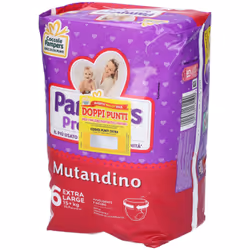 Pampers Progressi Mutandino XL Pannolini Taglia 6 (15+kg) 15 Pezzi