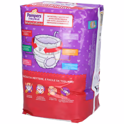 Pampers Progressi Mutandino XL Pannolini Taglia 6 (15+kg) 15 Pezzi - Vista aggiuntiva 4