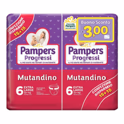 Pannolini che si indossano facilmente come una mutandina