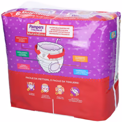 Pampers Progressi Mutandino Extralarge 16+ Kg 30 pz Pannolini - Vista aggiuntiva 4