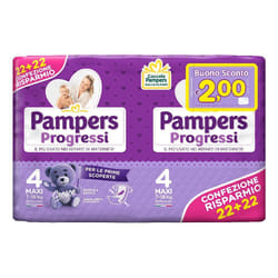 Pampers Progressi Cresce Maxi 7-18 Kg 44 pz Pannolini
