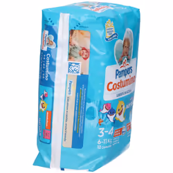 Pampers Il Costumino Pannolini per Mare Taglia 3(6-11kg) 12 Pezzi Taglia 3 (6-11kg)